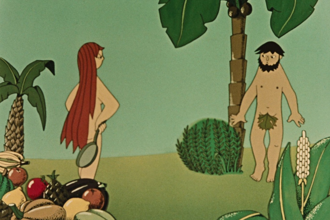 Záber z filmu Jablko poznania.