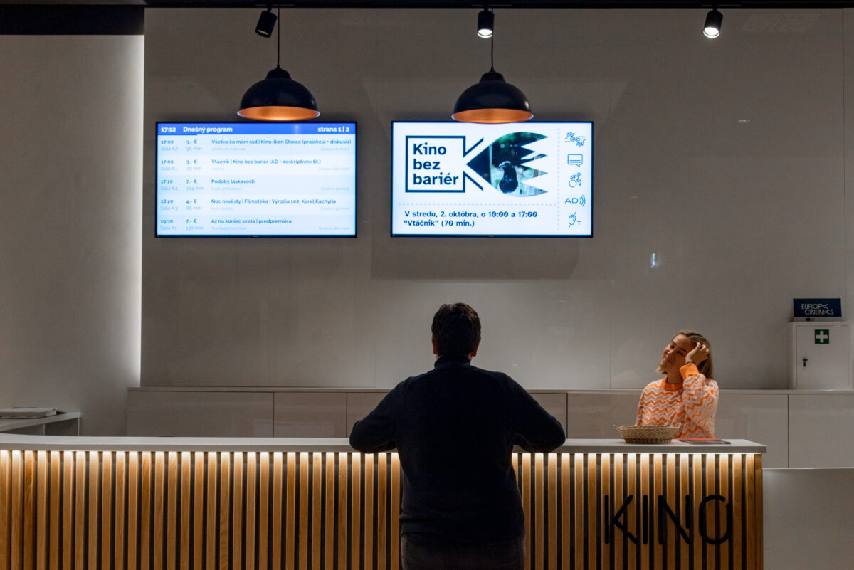 Kino bez bariér. Foto: Kino Lumière.