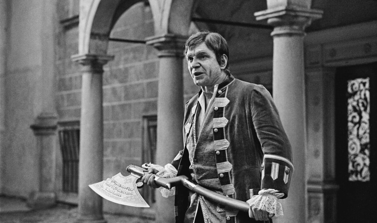 Vlado Müller vo filme Paľa Bielika Majster Kat (1966). Foto: archív SFÚ/Milan Kordoš