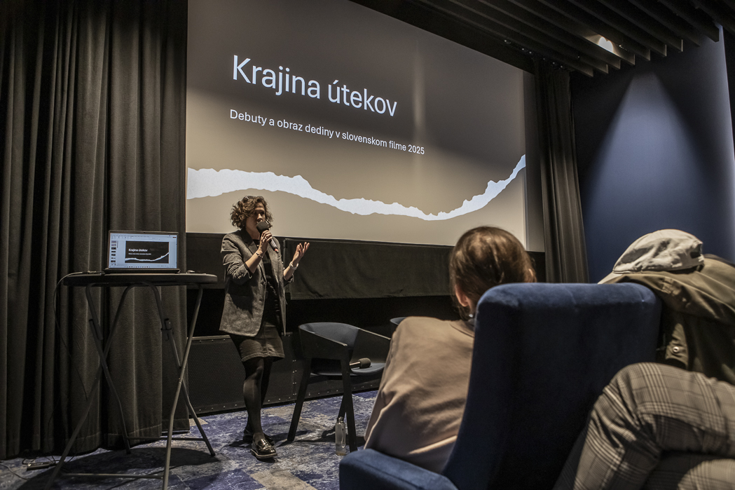 Deň slovenského filmu 2026 Katarína Mišíková na Dni slovenského filmu 2026. Foto: Miro Nôta
