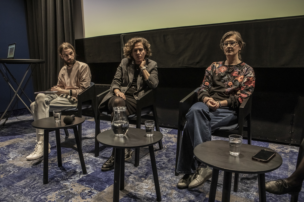 Deň slovenského filmu 2026 Jakub Lenčéš, Katarína Mišíková a Jana Dudková hodnotili na Dni slovenského filmu 2026 hraný film. Foto: Miro Nôta