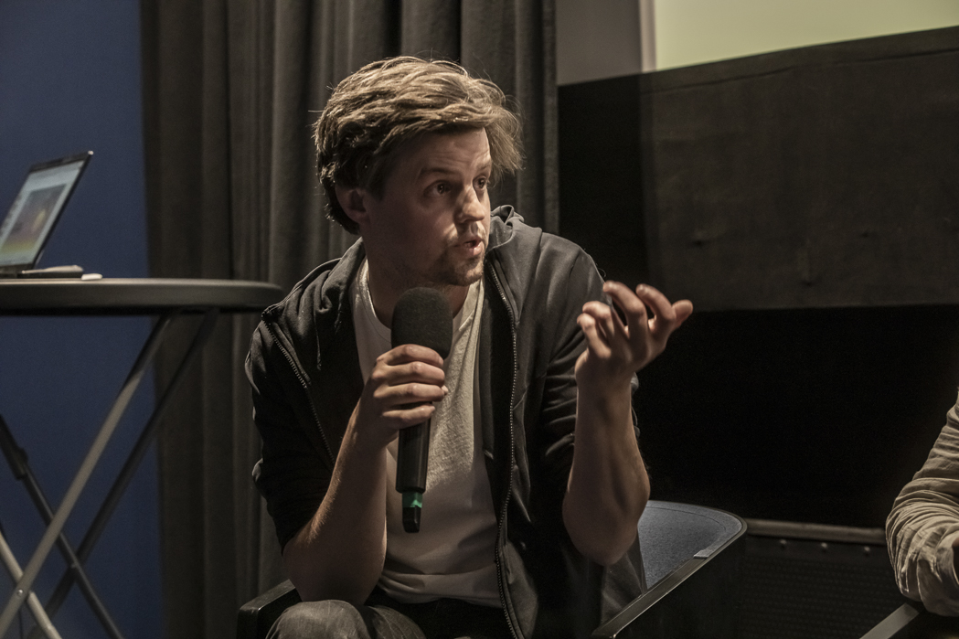 Deň slovenského filmu 2026 Režisér Martin Gonda na diskusii počas Dňa slovenského filmu 2026. Foto: Miro Nôta