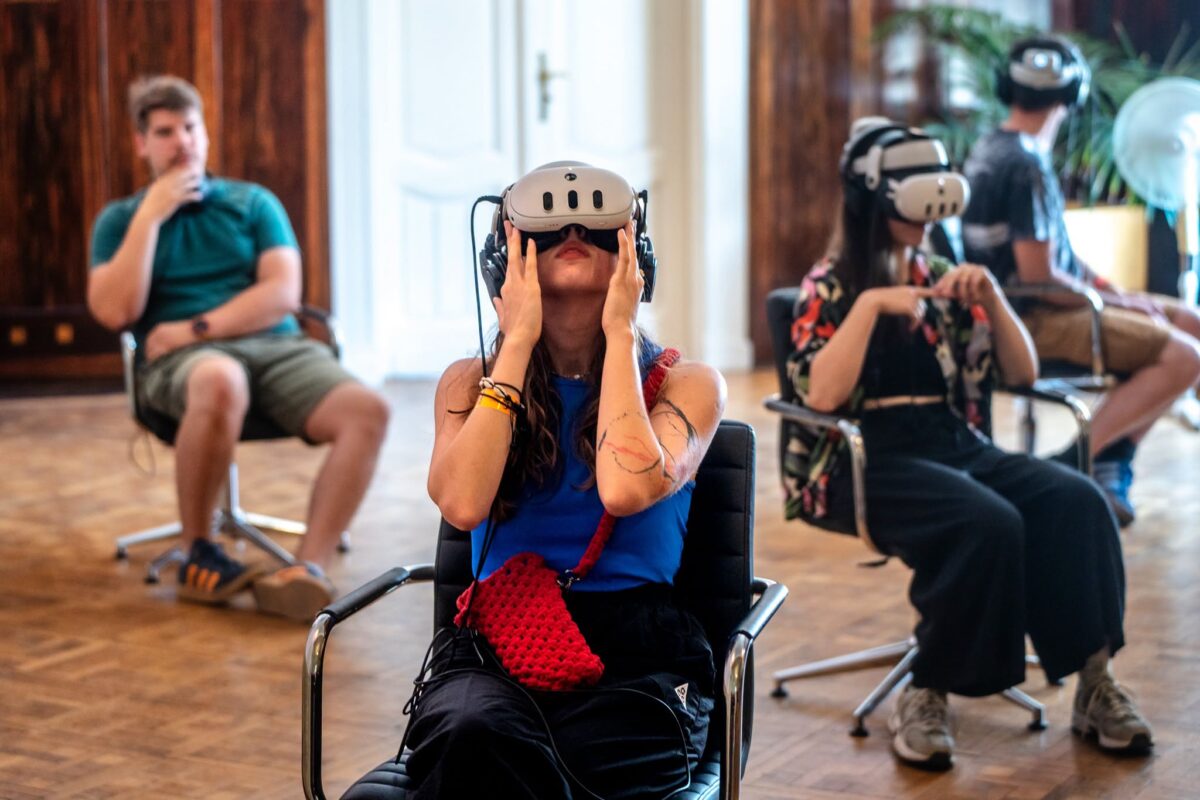 Fest Anča 2026. Novinkou gfestivalu bola sekcia venovaná virtuálnej realite. Foto: MFAF Fest Anča
