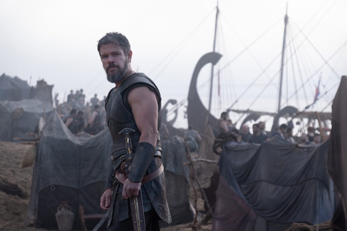 recenzia Odysea Matt Damon vo filme Christophera Nolana Odysea. Foto: CinemArt SK