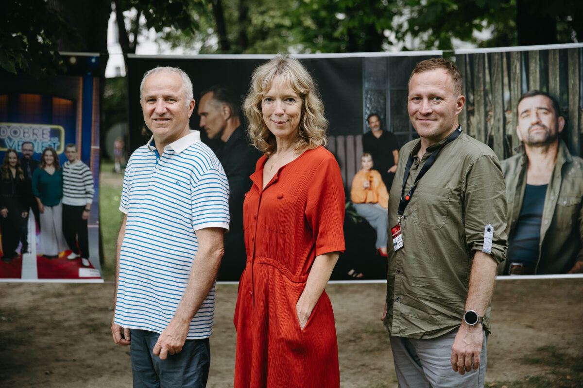 Art Film 2026 Porota FIPRESCI – Pierre-Yves Roger, Clementine van Wijngaarden a Matúš Kvasnička. Foto: IFF Art Film/Marek Rohaľ