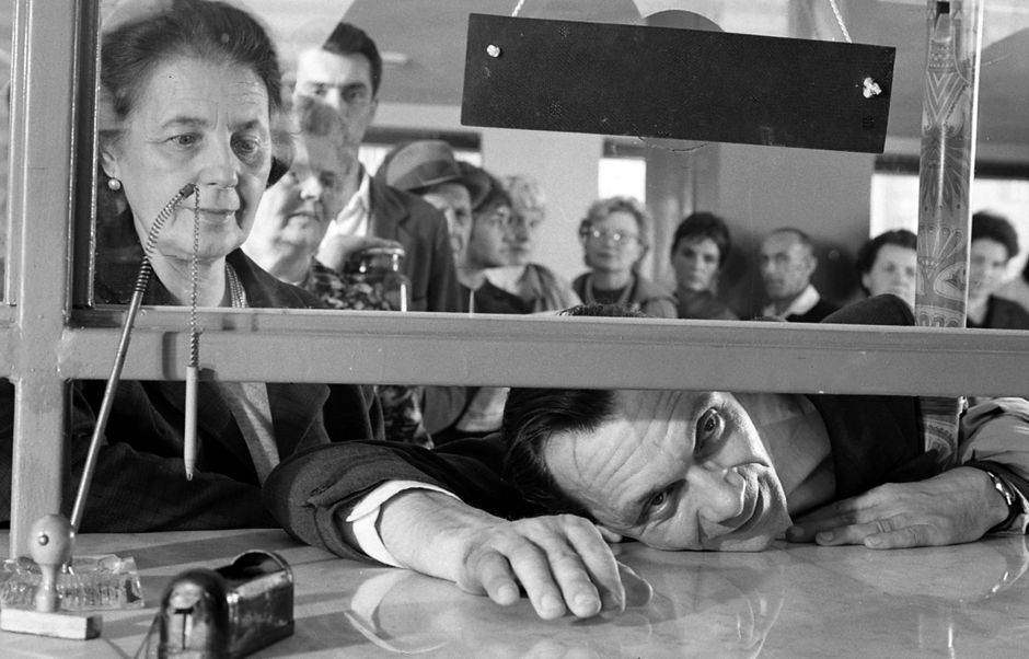 Josef Kemr v dráme Prípad Barnabáš Kos režiséra Petra Solana. Foto: Margita Skoumalová/ archív SFÚ